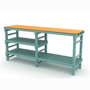 Купить Стол для бассейна, жесткий ПВХ, 1988х554х920 мм в Новосибирске 