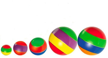 Купить Мячи резиновые (комплект из 5 мячей различного диаметра) в Новосибирске 